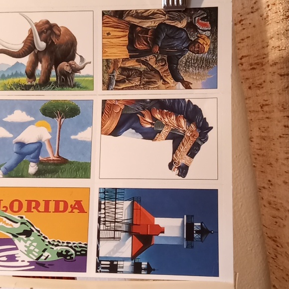 1995 Stamp Cards entire collection . - Picture 6 of 12